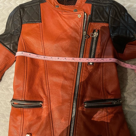 Replay biker leather jacket. NWT - Picture 11 of 12